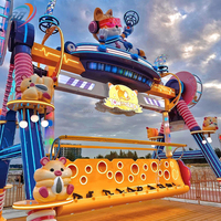 Équipement de parc d'attractions, manèges de fête foraine, jeux familiaux populaires, attractions, chaise à bascule électrique