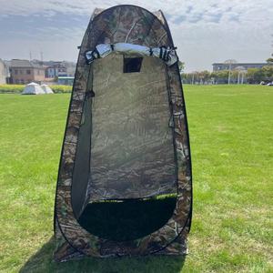 Outdoor Lightweight Changing <b>Tent</b> Camouflage <b>Single</b> Layer Waterproof Portable Shower Camping Fishing <b>Tent</b> Four Seasons Use - Product Image 2