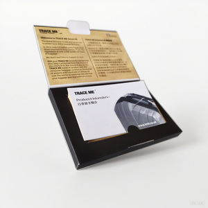 Bán buôn tùy chỉnh in thân thiện với môi tái chế hộp giấy đôi Tab bao bì tùy chỉnh độ dày - Product Image 3