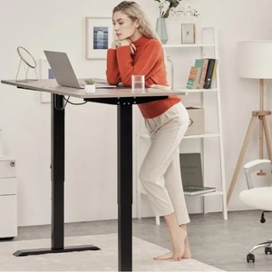 Electric Height <b>Adjustable</b> <b>Desk</b> Single Motor Smart <b>Computer</b> <b>Desk</b> Home Office Standing <b>Desk</b> Detachable Movable Stain Resistant - Product Image 1
