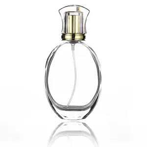 MUB Hot Sale 50ml Perfume Glass Bottle Packaging Bottle Spray Color Bottle With Acrylic Cap A combination of quality and art