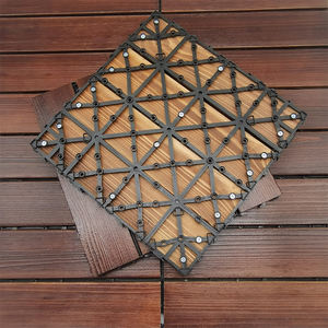 Loseta de Madera Carbonizada Encastrable de Fácil Instalación para Decoración de Interiores y Exteriores - Product Image 3