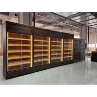 Ensemble d'équipements de luxe pour magasin de cigares, humidor en cèdre espagnol, solution clé en main pour l'aménagement d'un magasin de cigares