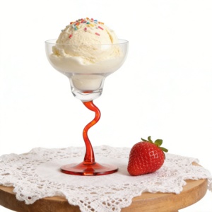 Copa de Cóctel de Cristal con Diseño Novedoso Personalizado, con Tallo Retorcido y Boca Ancha, para Martini, Margarita o Champán - Product Image 2