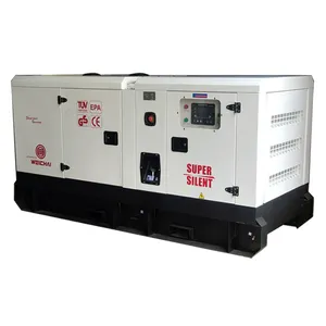 Slimme Weichai Power Generator 125kva 100kw Hoge Capaciteit Lage Ruis Duurzame Efficiënte Stille Dynamo Voor Hotels Dynamo