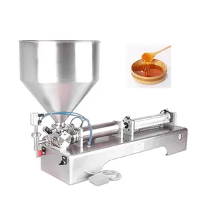 Sesame oil and peanut butter automatic quantitative weighing and filling machine