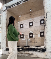 Horno Vertical Resistente al Fuego y a Altas Temperaturas con Estructura de Acero y Capacidad de 1250°C para Componentes de Construcción