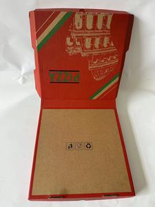 Wholesale 6/7/8/9/10/12 Inch Eco Friendly Food Grade Hand-Held <strong>Blank</strong> Disposable <strong>Paper</strong> Pizza <strong>Box</strong> - Product Image 3