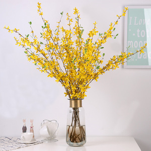 Branche de <span class=keywords><strong>fleur</strong></span> délicate, plante artificielle, faux <span class=keywords><strong>laurier</strong></span>, branches de fleurs artificielles - Product Image 3