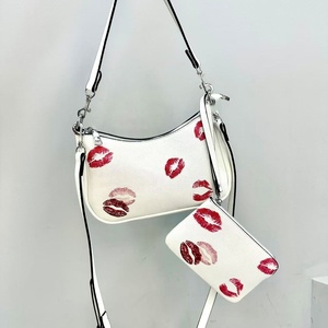 Set di Portafogli alla Moda per Donna con Cerniera, Design Trendy, in Pelle PU, <span class=keywords><strong>Porta</strong></span> <span class=keywords><strong>Cellulare</strong></span> e Monete - Product Image 5