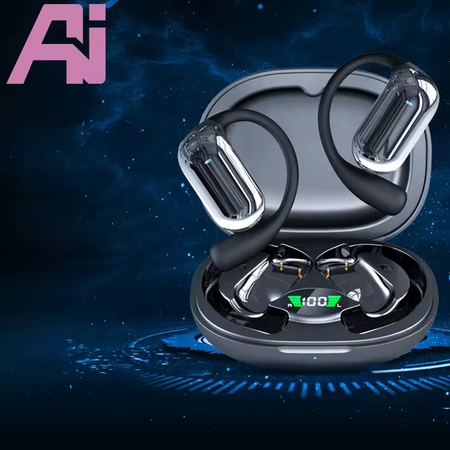 Q16S Ai Translator Earbuds 133 Language Translator Headphones BT V5.4 Digital Display Sports TWS Earphones Non-Noise Cancelling