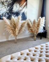 Rumput Pampas Besar 50-90cm Dekorasi Rumah Pernikahan Boho Bohemian Rangkaian Bunga Natal