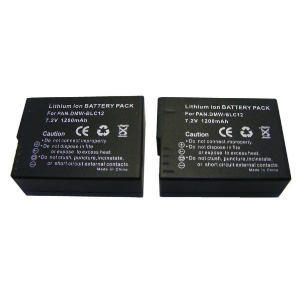 Plc 2pack Camera Battery for Dmc-fz1000 Fz200 Dmc-fz2000 Fz1000 Ii for Warranty Product