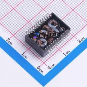 Transformador LAN HX6096NLT SMD-24P, Inductor de 18.2x12.2mm 1CT:1CT/1CT:1CT 350uH - Product Image 2