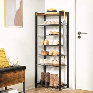 10-Tier Floor Standing Shoe <b>Rack</b> Large Capacity Shoe Storage Organizer Shelf for Entryway Hallway Front Door - Product Image 3