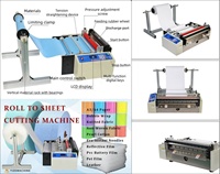 Máquina Automática de Corte de Rollo a Lámina de Metal para Computadora, Personalizada, con PLC, Pequeña, Ligera, para Rebobinado y Corte de Papel de Aluminio