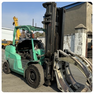 Chariot élévateur TCM FD25T3 d'occasion à haut rendement de 5 tonnes alimenté en courant alternatif, fabriqué au Japon, avec peinture d'origine, pour entrepôt - Product Image 3