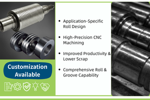 เครื่องรีดเหล็กแบบแนวนอนสำหรับโรงงานเหล็ก CCSGP รุ่น Industrial ขนาดเส้นผ่านศูนย์กลาง 486x700x1865 มม. สำหรับโรงงานผลิตเหล็ก HSC 64-68 อายุการใช้งานยาวนาน รับประกัน 1 ปี - Product Image 3