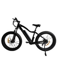 Bafang 26 pouces à entraînement arrière VTT électrique gros pneu 48v 750w manettes de vitesse à 7 vitesses alimentation par batterie au lithium