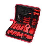 Kit d'outils de démontage de garnitures automobiles, ensemble d'outils de levier pour panneaux de voiture et clips de porte, démonte-rivets, leviers en métal et plastique pour l'automobile