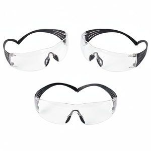 3M SecureFit <b>Plastic</b> <b>Frame</b> Protective Eyewear SF301AF Clear Anti-Fog Lens UV Resistance Anti-Scratch Pressure Diffusion - Product Image 1