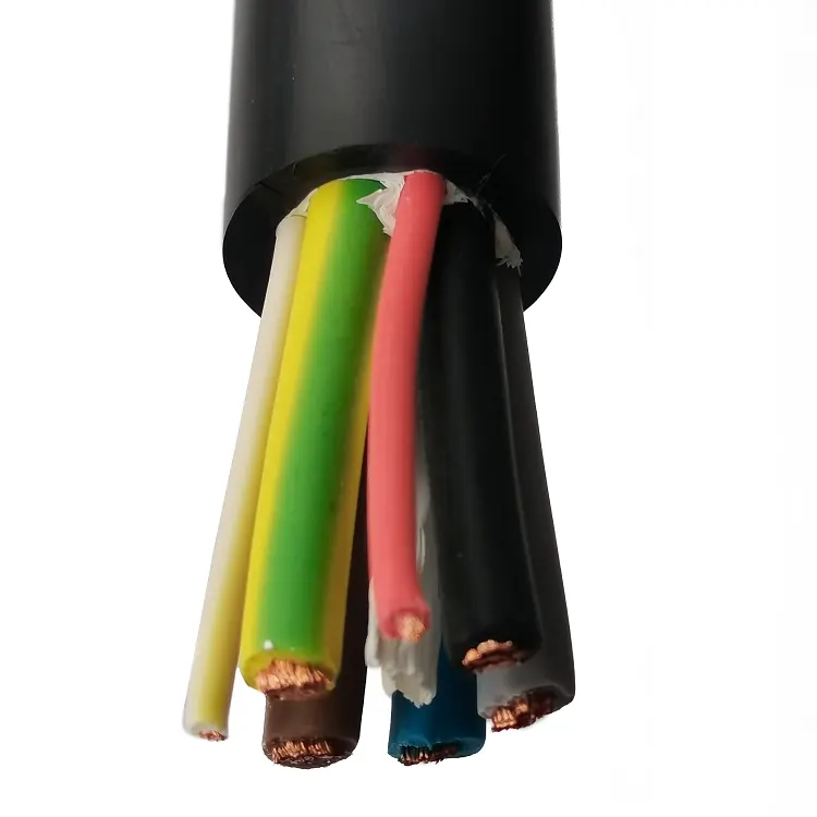 EN 50620 EVC 3 phase to 22 kW /32 A AC connection 5 x 6.0 + signal cores cable for domestic use and public charging station