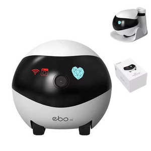Robot Compagnon Interactif pour Animaux <span class=keywords><strong>de</strong></span> Compagnie avec Caméra, Laser et Contrôle Sans Fil Intelligent Amélioré - <span class=keywords><strong>Jouet</strong></span> Électronique Automatique pour Chat - Product Image 1