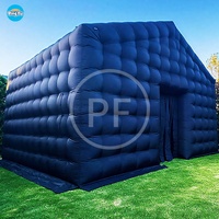Tente Gonflable Discothèque Discothèque Gonflable Portable Discothèque Gonflable PVC Party House Discothèque Gonflable avec Lumières
