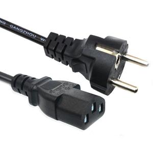 سلك طاقة أوروبي C13 على شكل حرف T بسنين، 220 فولت تيار متردد، 10 أمبير، للكمبيوتر والأجهزة المنزلية والاستخدام الخارجي، بطول 1-5 متر - Product Image 4