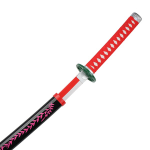 Vente en gros Katana <span class=keywords><strong>Kimetsu</strong></span> No Yaiba Cosplay Demon Slayer Kamado Nezuko Épée en bois - Product Image 2