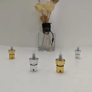 Factory Luxury Design Crimp Pump For Perfume 15mm Gold Or Silver Aluminum Perfume Spray Pump For Bottle