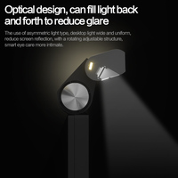 Écran intelligent de jeu ambiant de rétroéclairage RVB Lampe suspendue pour le soin des yeux Barre lumineuse de moniteur de télécommande