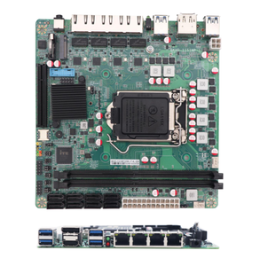 BKHD C236 C246 NAS Motherboard <b>LGA1151</b> 8 SATA 4 LAN 2.5G Intel I226 M2 NVMe Storage Server Board - Product Image 5
