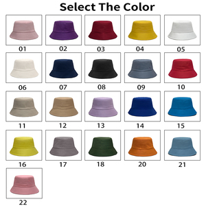 Solid Printed All Cotton Custom <strong>Bucket</strong> <strong>Hats</strong> Wholesale Embroidered Logo Wide Brim Blank Fisherman Caps Casual Plain <strong>Buckets</strong> <strong>Hats</strong> - Product Image 4