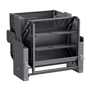 HNOSS Système de levage de cuisine Organisateur de panier de levage déroulant Armoire haute hydraulique <span class=keywords><strong>Double</strong></span> panier à tirer vers le bas - Product Image 5