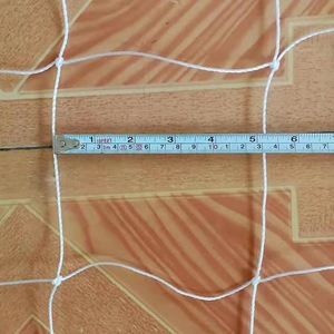 Red de Fútbol Blanca Reforzada al por Mayor de Fábrica para Fútbol 5, <span class=keywords><strong>7</strong></span> y 11, Red de Portería para Canchas de Fútbol, Tamaños 2m*3m 2m*5m - Product Image 3