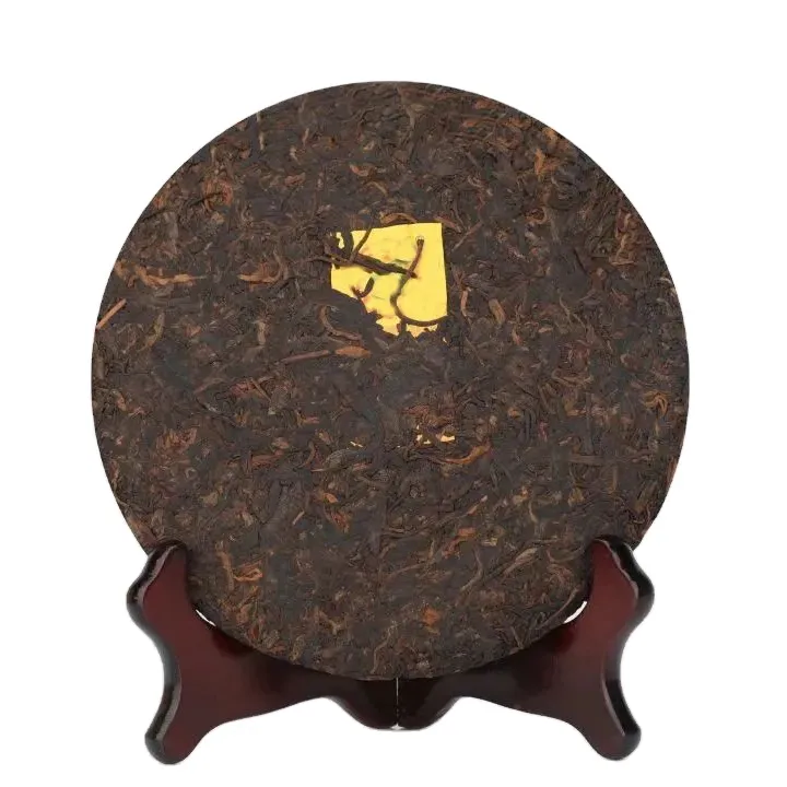 Yn40 Beroemde Pu'er Thee 357G Chinese Thee Hete Verkoop Hoge Kwaliteit Puer Zi Yun Wu Jin Gecomprimeerde Gefermenteerde Puerh Thee