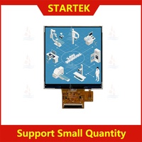 Layar LVDS 4 Inci Resolusi 720x720 700nits Panel LCD IPS dengan Antarmuka RGB Modul LCD TFT Layar Sentuh Persegi