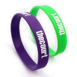 Pulseras de Silicona Personalizadas con Logotipo a Color para Eventos Promocionales - Product Image 5