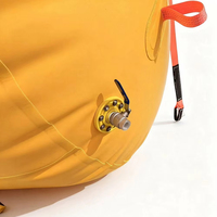 Marine 500kg flottabilité PVC chargement gonflable levage airbag récupération airbag pour plongeurs dans les eaux océaniques