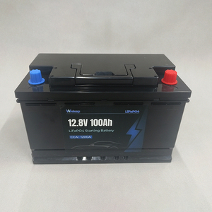 12V 1200CCA 100Ah Starterbatterie mit Geringer Selbstentladung für Lange Lagerzeit, CE/RoHS-Zertifiziert, LiFePO4 Starterbatterie - Product Image 1