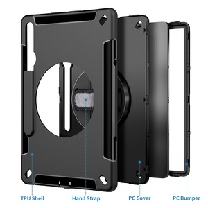 เคสแท็บเล็ตพร้อมขาตั้งหมุนได้ 360 องศา ช่องใส่ปากกา สายคล้องข้อมือแบบไม่แตกหัก สำหรับ Samsung <span class=keywords><strong>Tab</strong></span> <span class=keywords><strong>S7</strong></span> <span class=keywords><strong>FE</strong></span> 12.4 นิ้ว รุ่น <span class=keywords><strong>SM</strong></span>-T733 <span class=keywords><strong>SM</strong></span>-<span class=keywords><strong>T735</strong></span> - Product Image 6