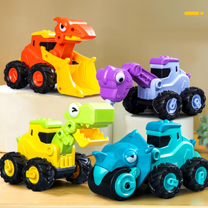 Produits à succès, apparence de <span class=keywords><strong>dessin</strong></span> <span class=keywords><strong>animé</strong></span>, presser et faire rouler, héros dinosaures, dinosaures populaires, camion à inertie, animaux de la forêt, jouets de voiture pour enfants - Product Image 3