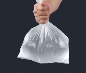 Sac pour T-shirt PE HDPE LDPE avec poignée de gilet emballage de fruits et légumes sacs en plastique pour les courses de supermarché - Product Image 3