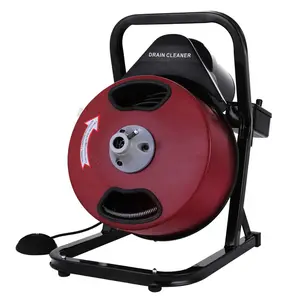 Portable Power Electric Drain Cleaner Snake Pipe Cleaning Machine