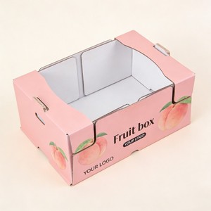 Boîtes d'expédition en carton pour kiwis, pêches, bananes, raisins, de haute qualité, 5 couches, pour l'emballage des fruits en gros - Product Image 2