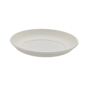 Bol ovale en bagasse de 32 oz sans PFAS avec couvercle, compostable, pour salade, <span class=keywords><strong>poulet</strong></span>, céréales, restauration - Product Image 1