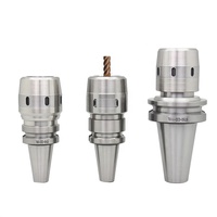 Pegangan Perkakas CNC MAS403 BT40 BT50 C25 C32 Chuck Collet Daya Lurus untuk Mesin Frais Material 40Cr Kekerasan HRC48-50
