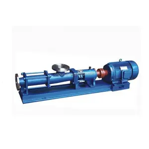 Pompe à eau centrifuge horizontale chimique à tête haute de vente directe d'usine pompe à boue de type G pompe à vis unique