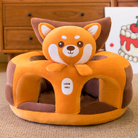 Canapé pour bébé, adorable canapé-lion pour bébé avec dossier, sécurité, mousse antidérapante, chaise longue pour tout-petit, pour salon, chambre à coucher